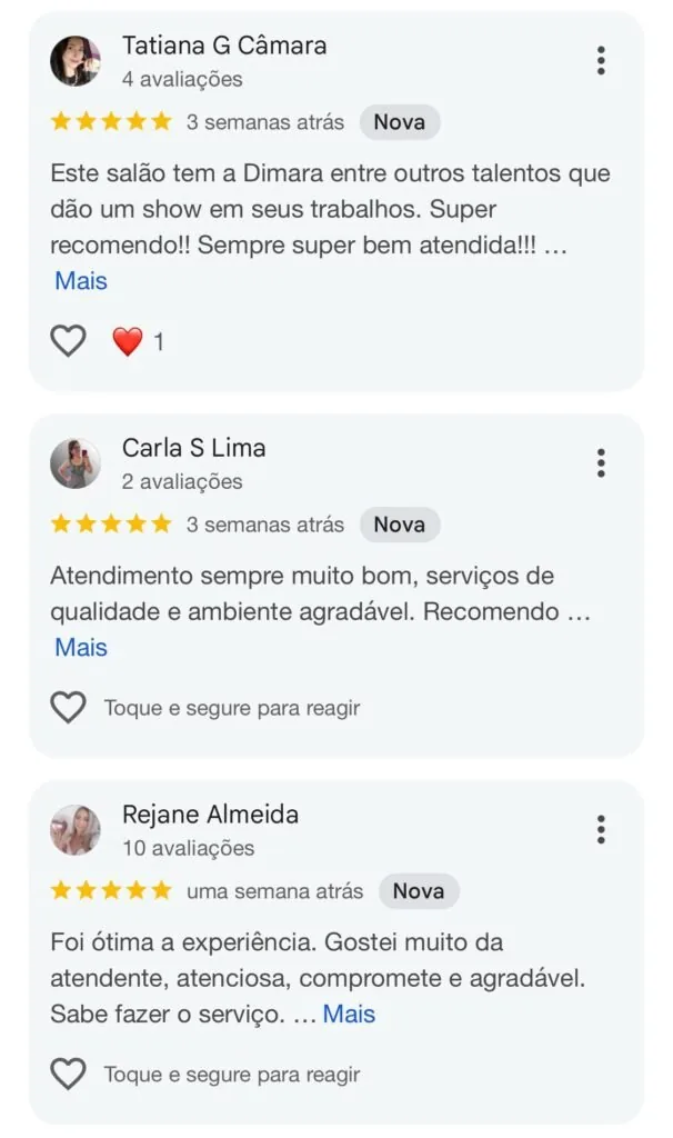 Mensagem de cliente 1